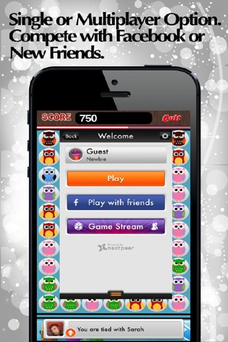 Owl Mania- A Cute Match 3 Puzzle Pop Game screenshot 4