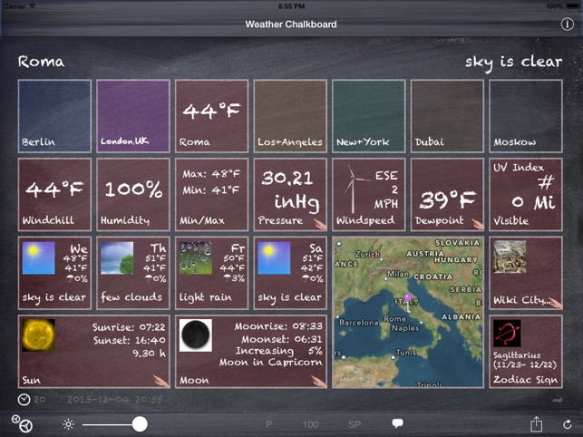 Weather Chalkboard Lite(圖3)-速報App