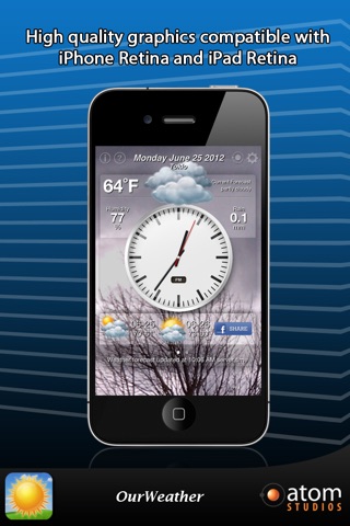 OurWeather Free - weather forecast made simple screenshot 3