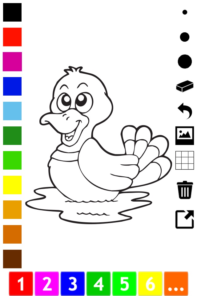A Bird Coloring Book for Children: Learn to draw and color birdy birds screenshot 2
