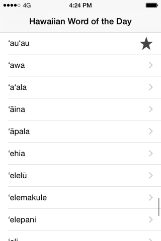 Hawaiian Word of the Day screenshot 2