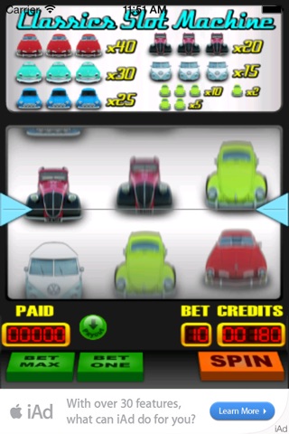 A Hot Classics Slot Machine - Free Video Slots Game screenshot 4