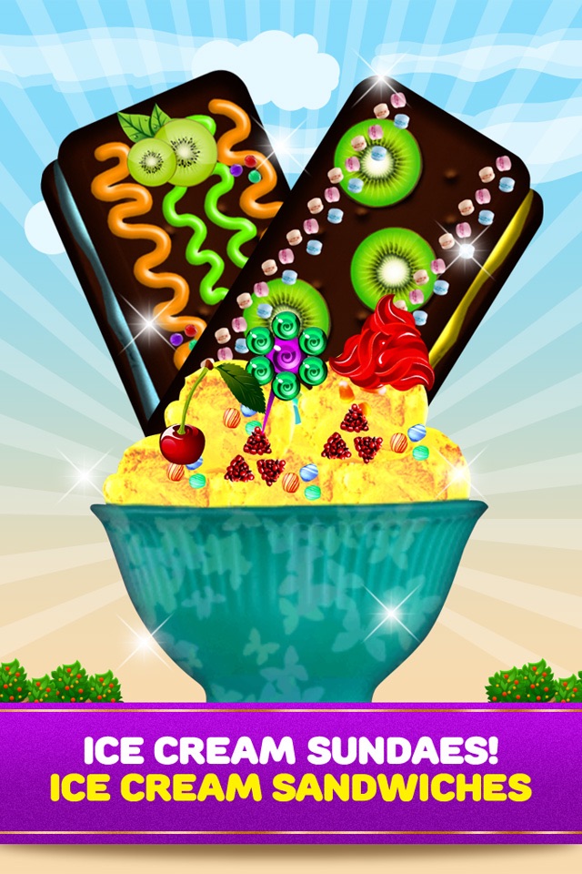 Maker Games Ice Cream Shop Cones, Sundae, Sandwiches & Pops screenshot 3