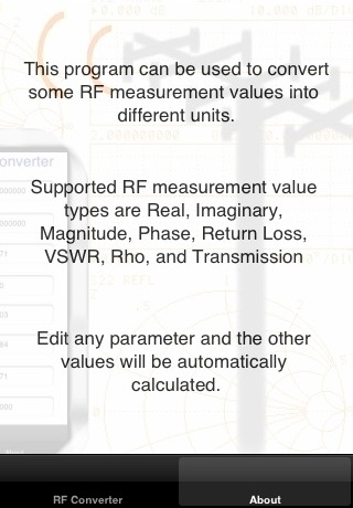 RF Converter screenshot 2