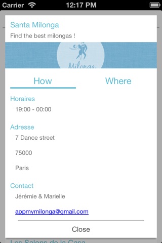 Milonga : Your tango events screenshot 4