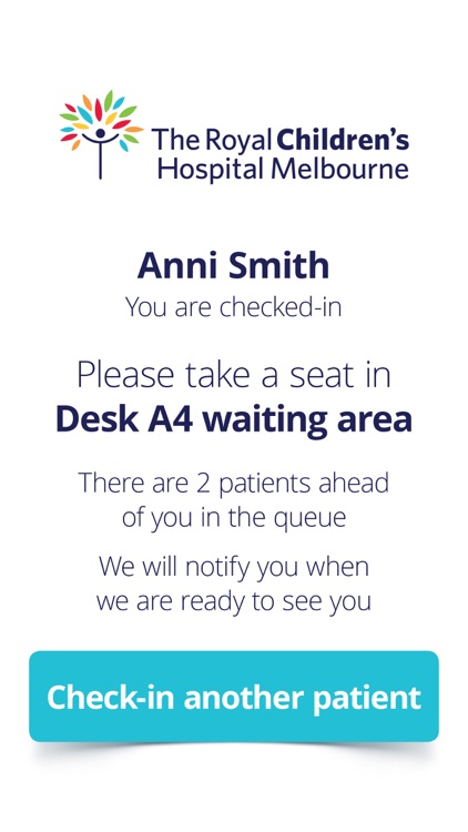 RCH Clinic Check In