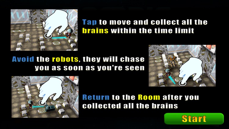 Zombie Survival - Attack of the Robot Fun Maze Game screenshot-4