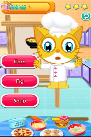 Mafa Cat Learning Food screenshot 2