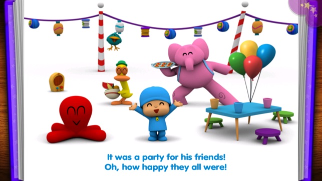 Pocoyo: Party Pooper - Free book for kids(圖4)-速報App