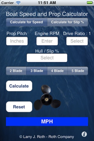 Boat Speed and Prop Calculator screenshot 2