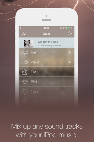 Calm Lite - Ambient sounds to wash away distraction screenshot 2