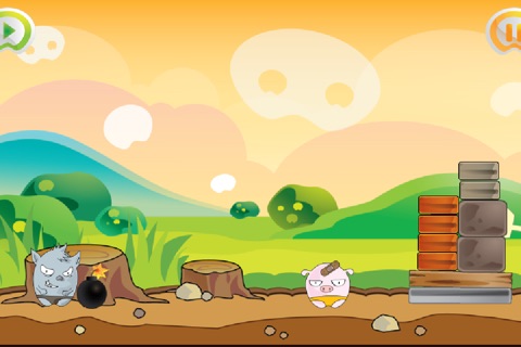Piggies vs Bad Wolf screenshot 2