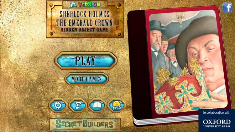 Hidden Object Game Jr - Sherlock Holmes: The Emerald Crown screenshot-4