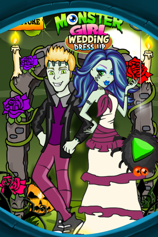Monster Girl Wedding Dress Up! by Free Maker Games screenshot 4