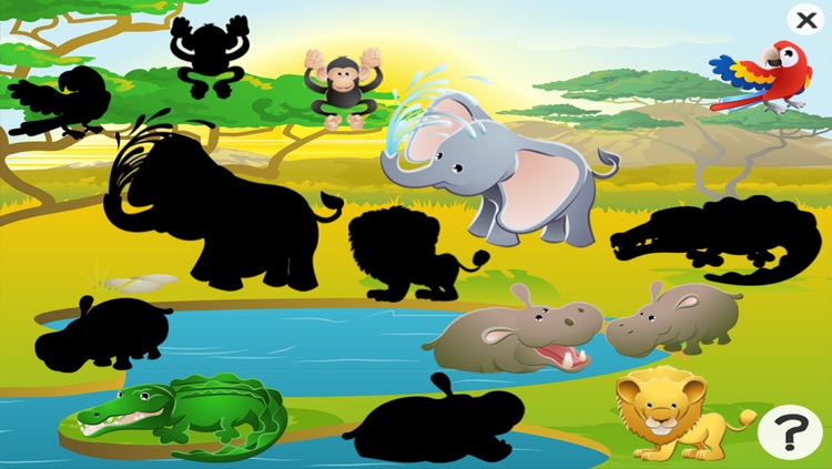 Safari animals game for children age 2-5: Train your skills for kindergarten, preschool or nursery school! screenshot-4