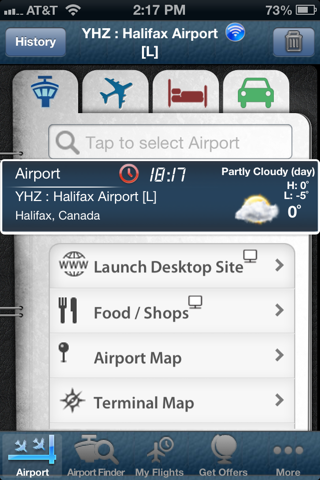 Halifax Airport Info + Radar screenshot 2