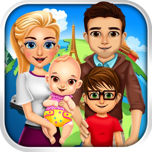 My Family Adventure - Mommy's Salon, Makeup & Dress Up Girl Spa - Kids Games Icon