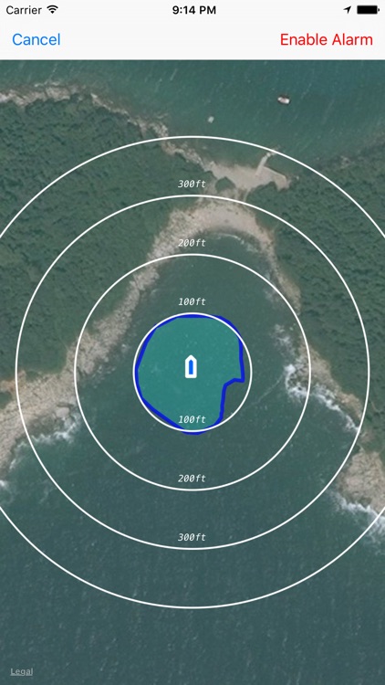 Anchor Alarm - Anchor watch for sailor / yachtsman screenshot-3