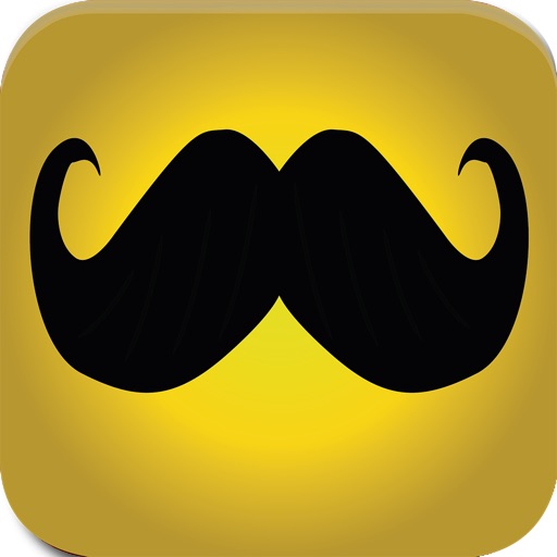Flying Mustache Icon