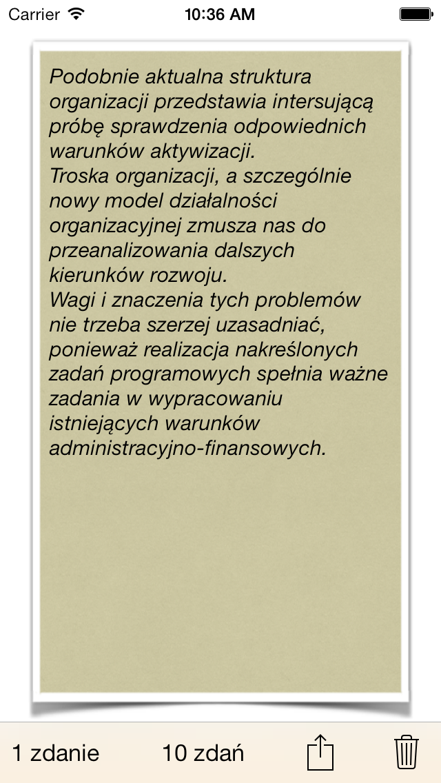 How to cancel & delete Generator Przemówień! Pomoc dla polityka, działacza, posła… from iphone & ipad 1