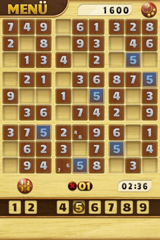 : Sudoku Gold : screenshot 3