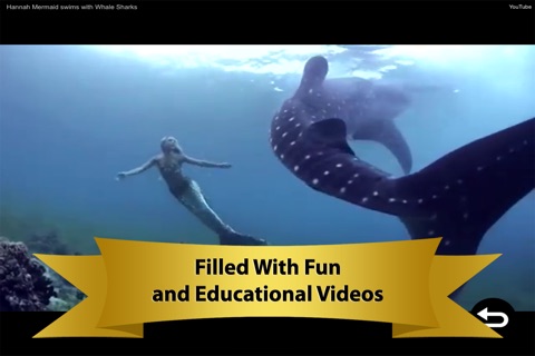Mermaids: Real & Cartoon Mermaid Videos, Games, Photos, Books & Interactive Activities for Kids by Playrific screenshot 2