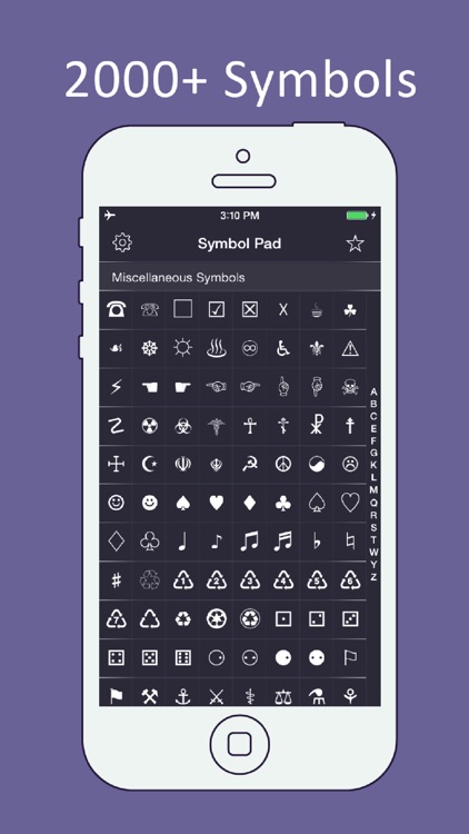 Symbol Pad - 2000+ Symbols and Characters