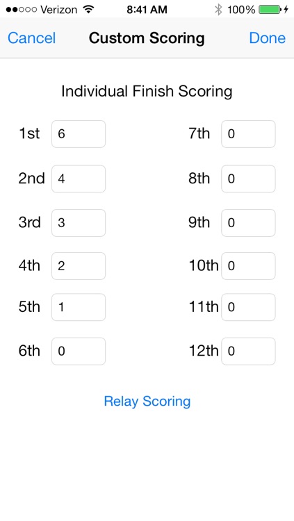 Swim Meet Scoring Plus screenshot-3