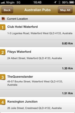 Australian Pub Finder screenshot 2