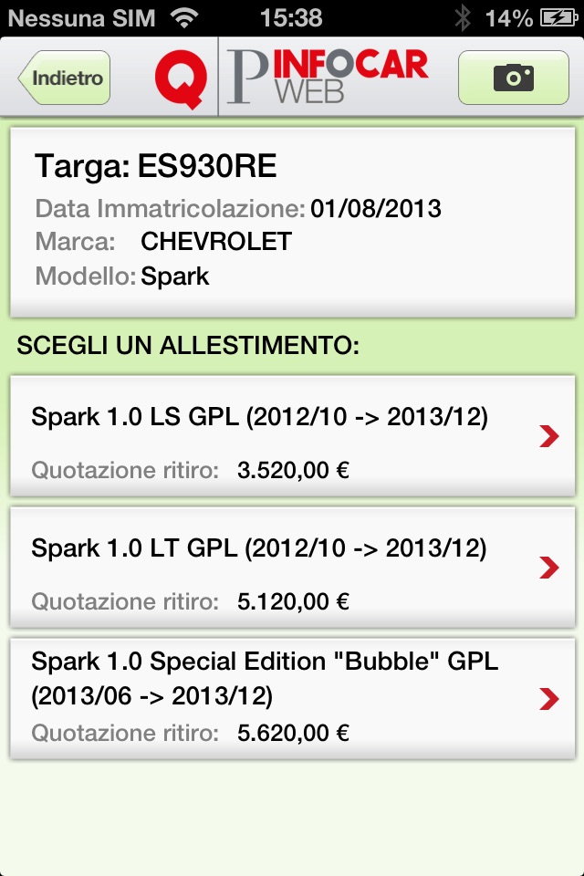 InfocarWeb screenshot 3