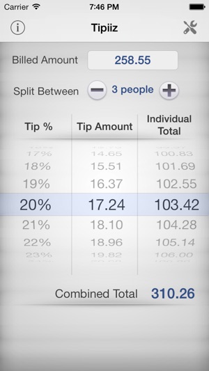 Tipiiz - A convenient tip calculator - FREE(圖2)-速報App