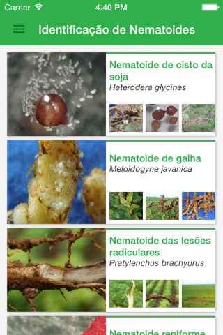 Nematoides - Identificação/FR screenshot 2