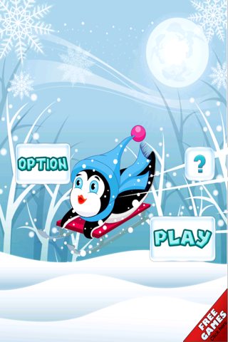 Sled Racing Penguin - An Awesome Snow Chase Adventure Free screenshot 4