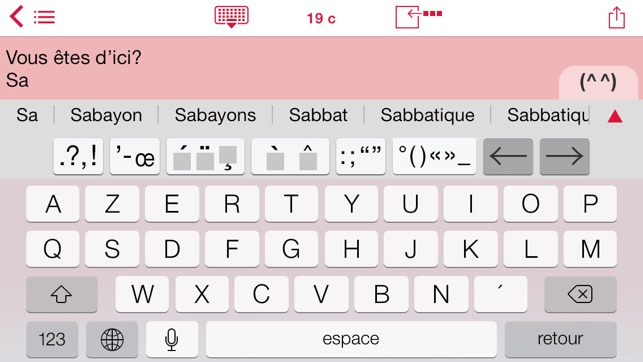 Easy Mailer French Keyboard(圖2)-速報App