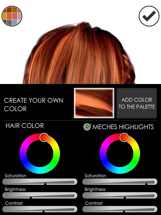 Hairstyle Magic Mirror HD screenshot-4