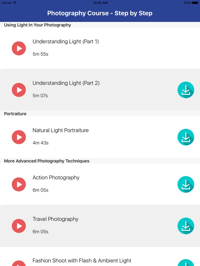 Photography Course - Step by Step for iPad(圖1)-速報App