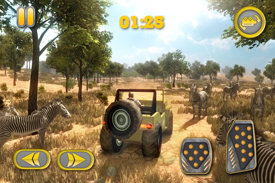 African Safari Crazy Driving Simulator screenshot 4