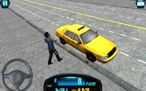 City 3D Duty Taxi Driver screenshot 2