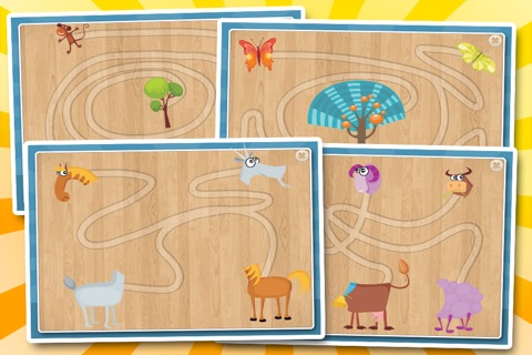 Animal maze - fun for kids screenshot 2