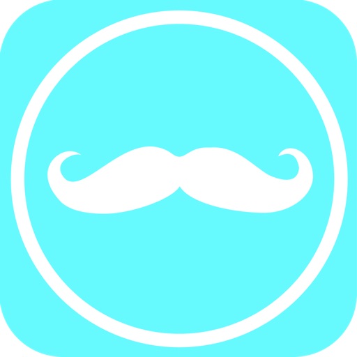 Mustache Myself - Edit Photo Or Camera To Put Funny Moustache Face Image Free icon