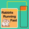 Rabbits Running Fast