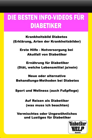 Diabetiker HELP Austria screenshot 4