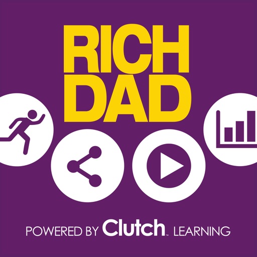 Rich Dad Poor Dad powered by Clutch Learning – Personal finance, budget, money manager, investing, business, stocks and how to use debt to your advantage