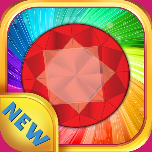 Diamond Crush Mania - Play Match 4 Puzzle Game for FREE ! icon