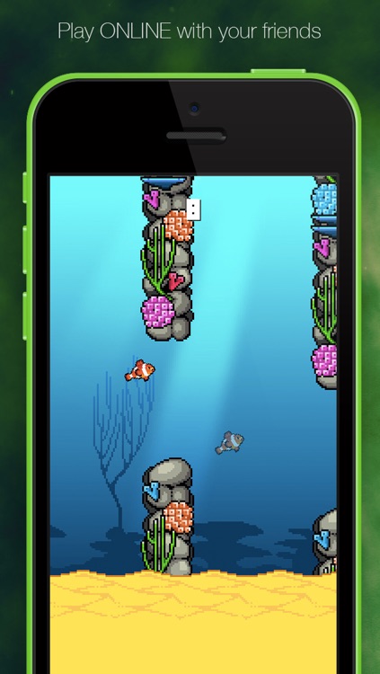 Flappy Fish+ ONLINE screenshot-3