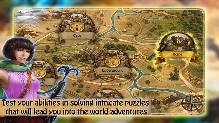 Hidden Object: Underground Treasures Gold