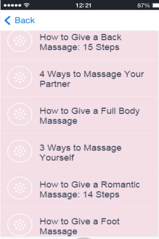 Massage Therapy - Learn How to Give a Good Massage screenshot 2