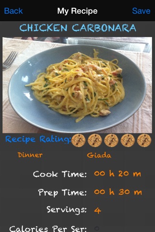 iRecipe Social Free screenshot 2