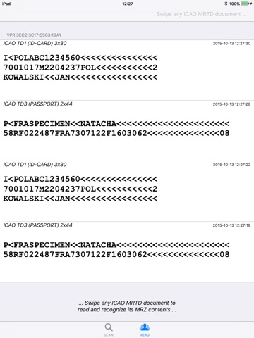 Vicomp Pass Reader for iPad screenshot 4