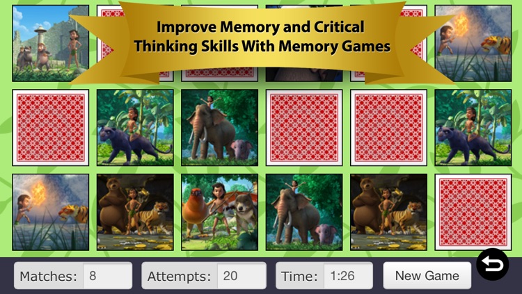 The Jungle Book - Expanded Interactive Edition - Official Videos & Games featuring Lovable Bear, Tiger & Snake Characters for Kids screenshot-4